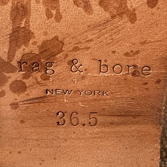 Rag & Bone Newbury Canvas booties - Picture 5 of 7